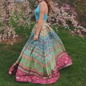 Bohemian Sherri Hill Prom Dress